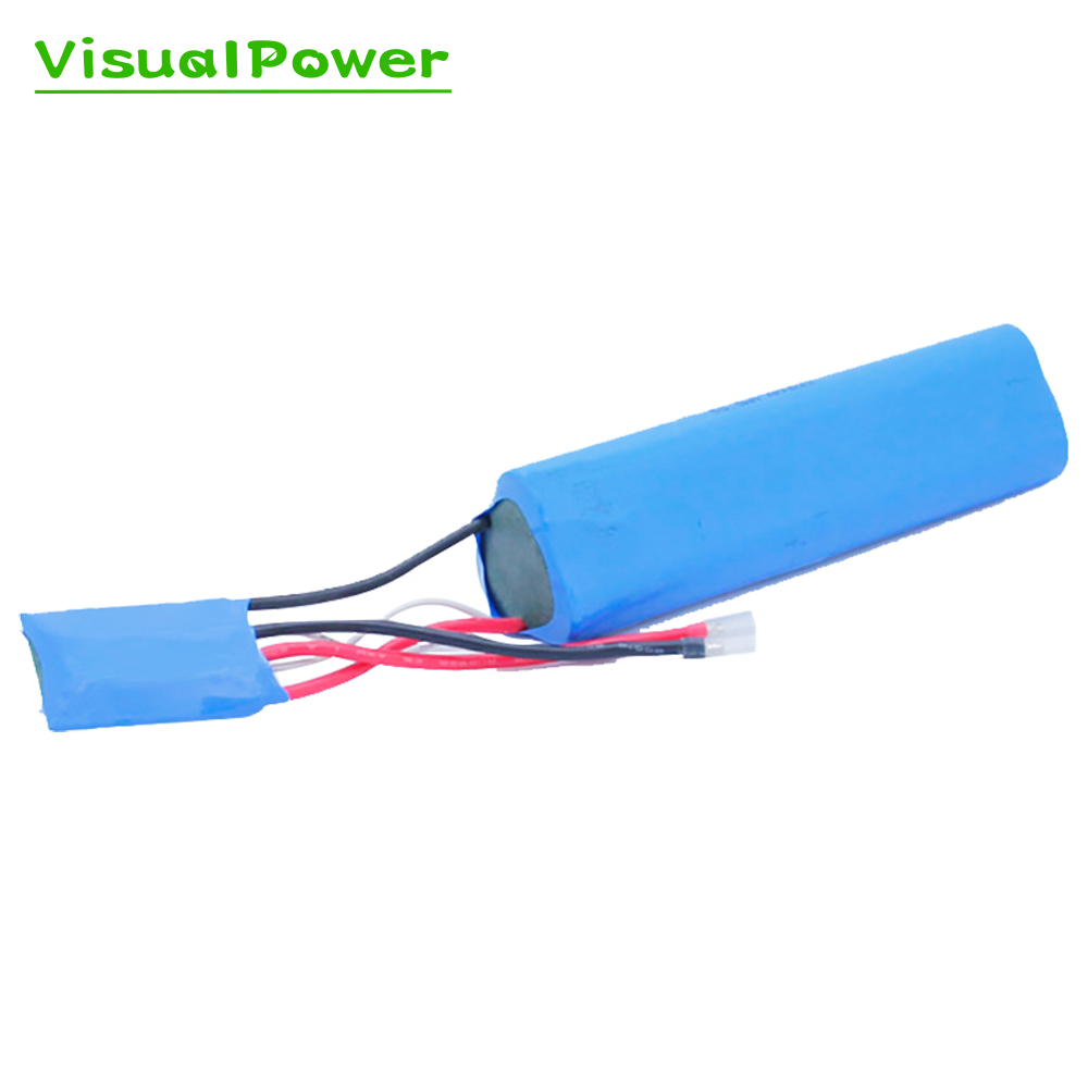3.7V 11.1v 2000mAh 18650可充電鋰電池手電筒鋰離子電池