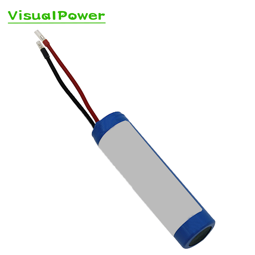 圓柱形3.7V可充電2500mAh 18650電子鋰電池